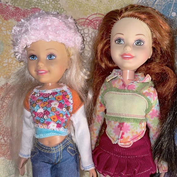 Mattel Barbie Vintage Wee 3 Friends Bundle of Six Dolls - Picture 7 of 9